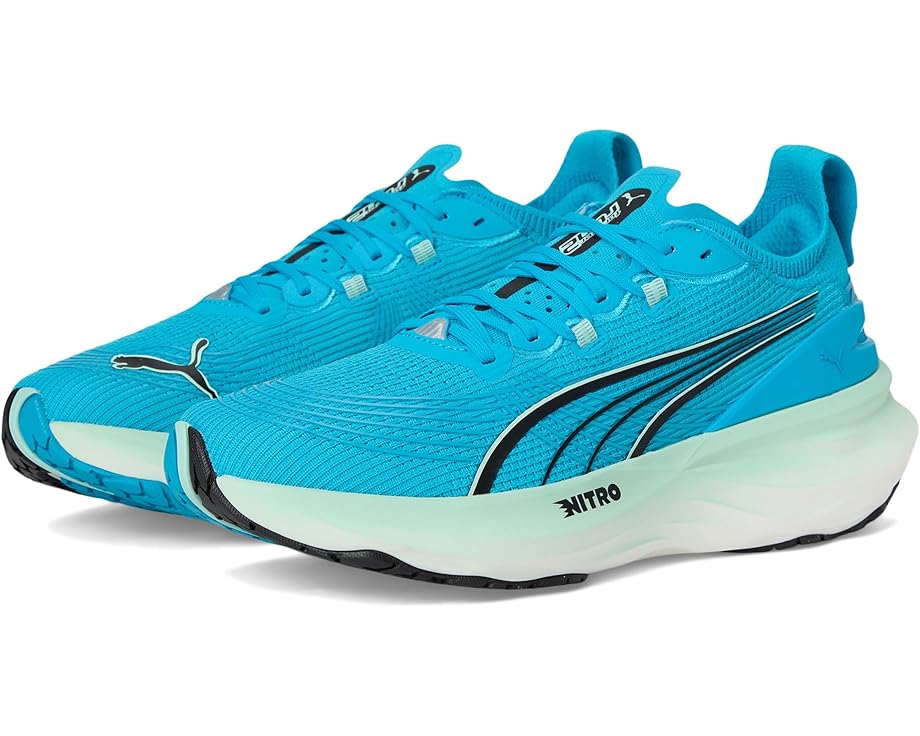 

Кроссовки PUMA Foreverrun Nitro, цвет Speed Blue/Mint Melt