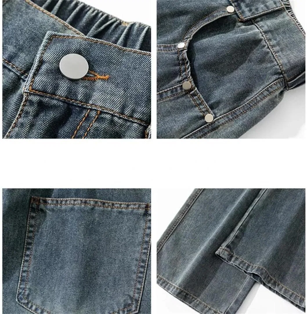 Джинсы свободного кроя, Vintage Washed, Black — фото 4