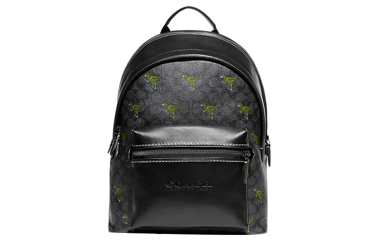 

Charter Canvas With Calfskin Рюкзак Tubas Женский Черный COACH