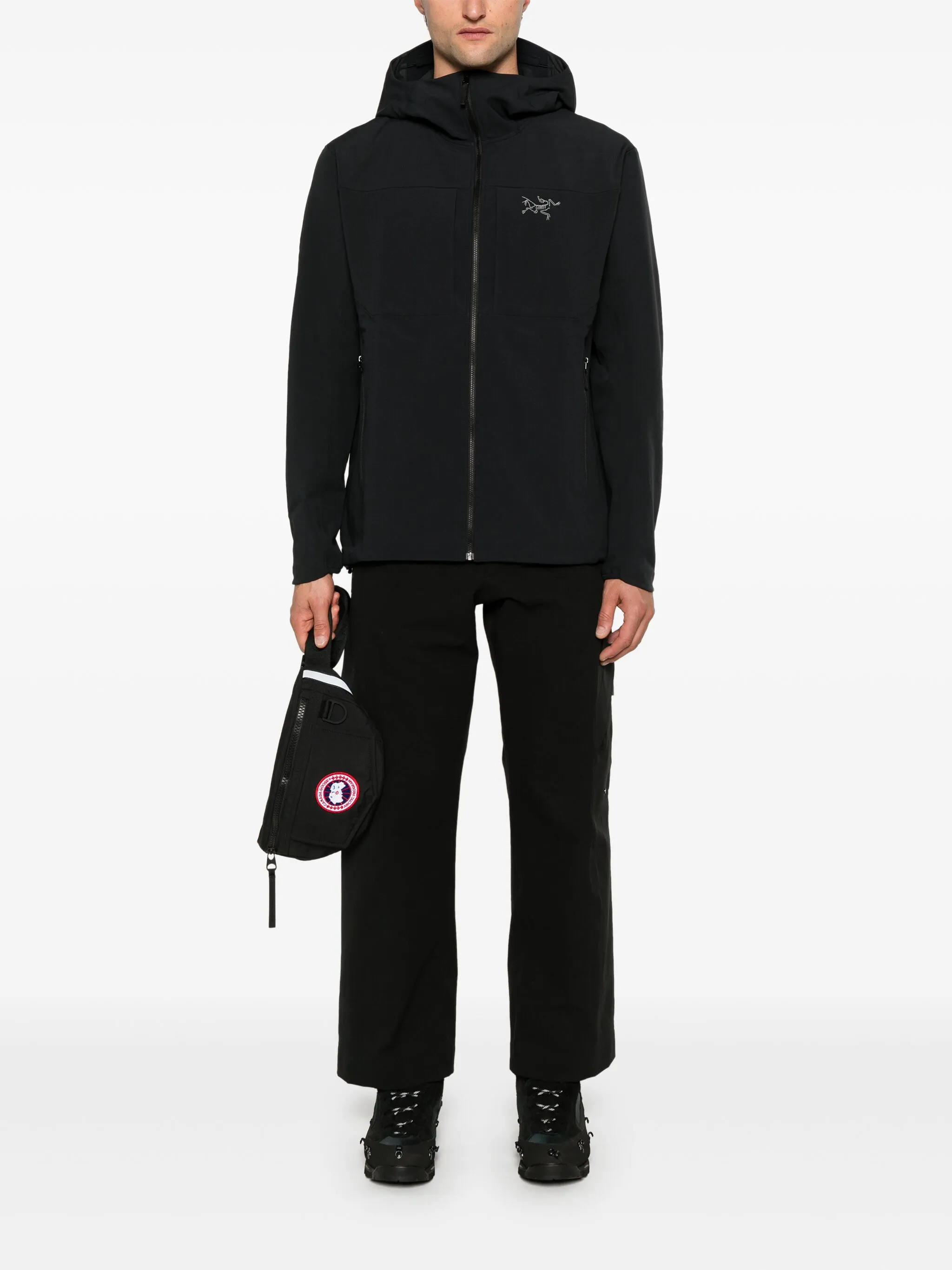 

Куртка Gamma MX с капюшоном Arc'Teryx, черный