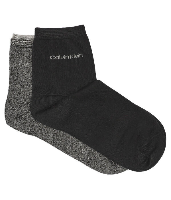 

Носки Calvin Klein, черный / серый