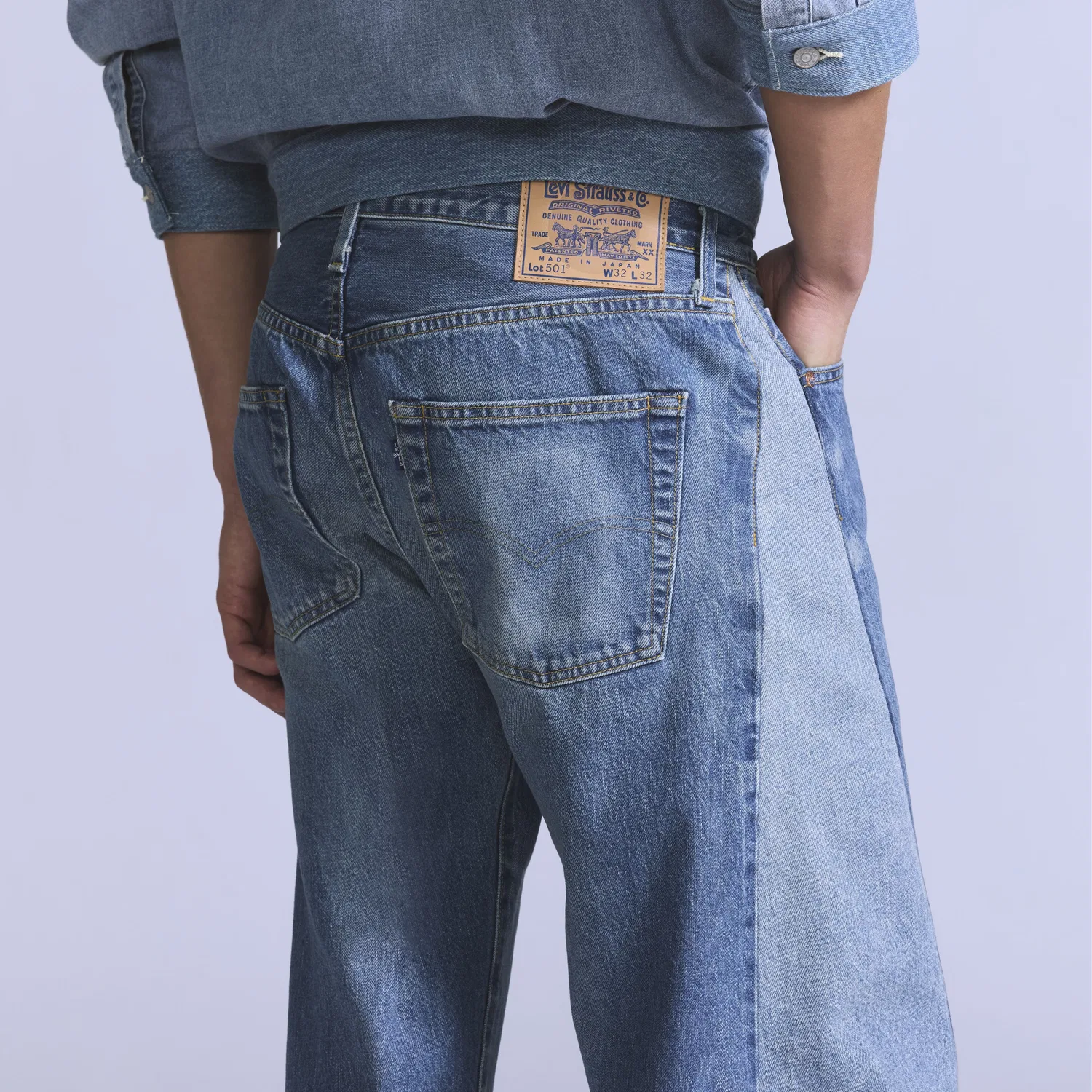 Мужские джинсы 501, 1980-е годы Levi's, Medium Wash — фото 3