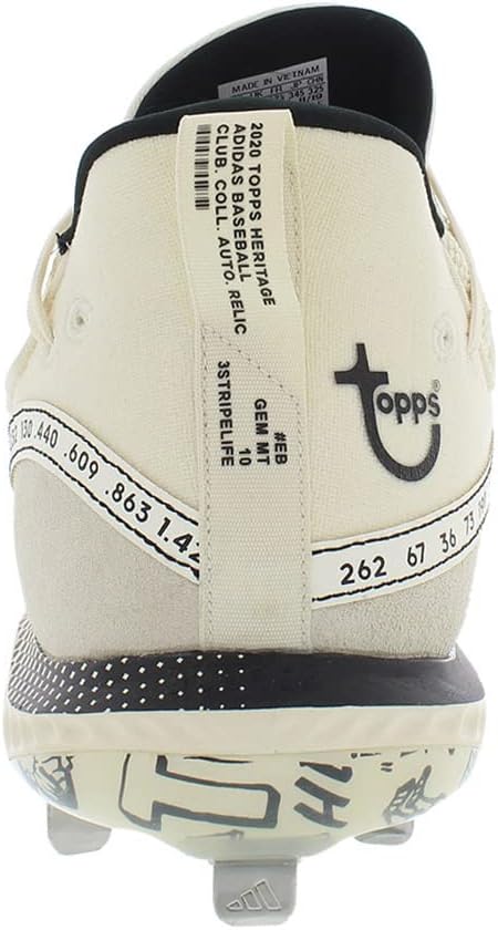 Мужские бейсбольные бутсы adidas Icon V Bounce, белый/черный — фото 4