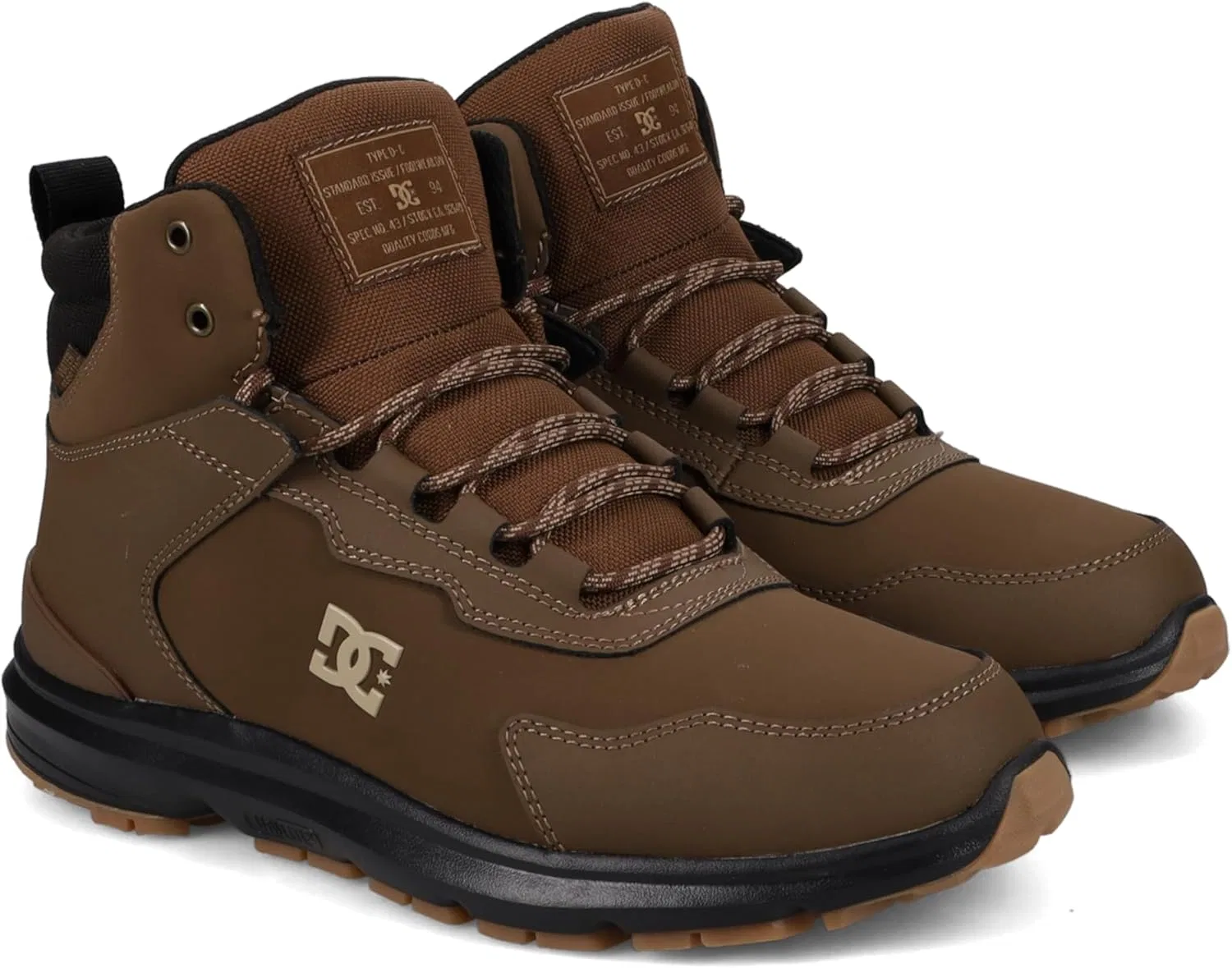 Мужские лодочные ботинки DC Shoes Mutiny Wr, Brown Black
