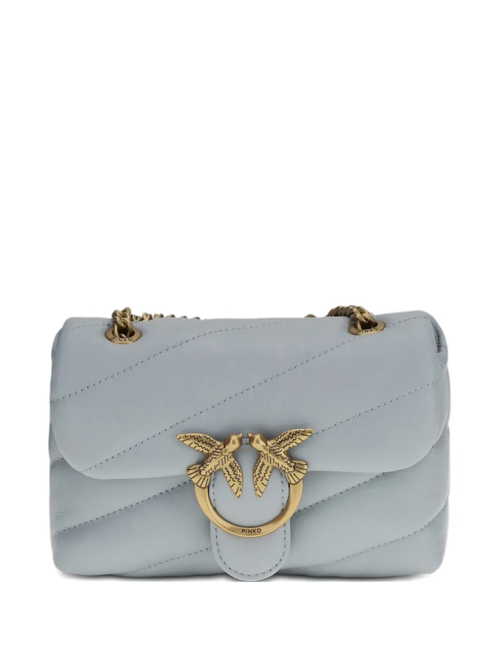 

Детская стеганая сумка на плечо Love Pinko, синий