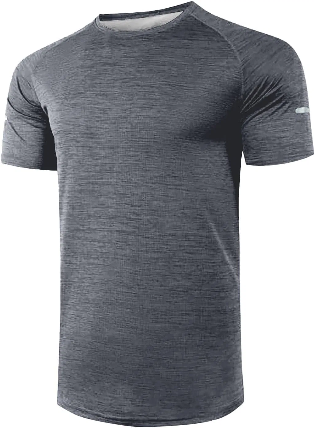 Футболка для тренировок мужская, дышащая, Dark Gray — фото 3