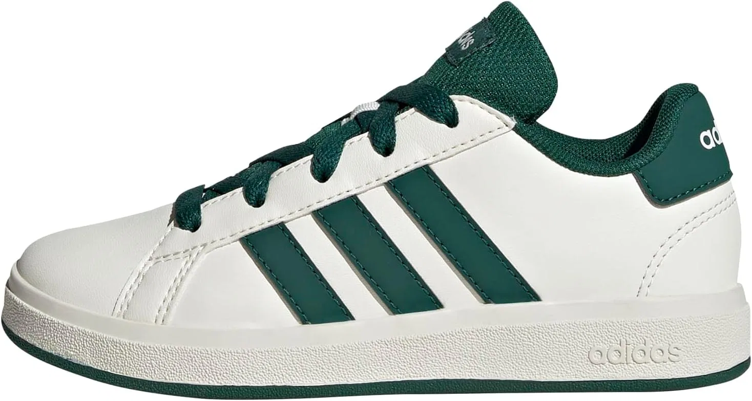 Кроссовки теннисные adidas, цвет Off White/Collegiate Green/Black