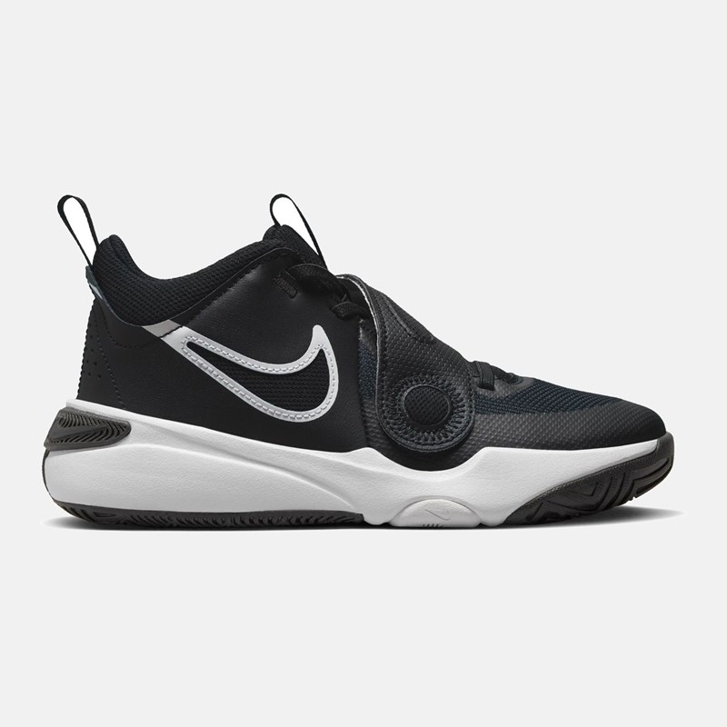 

Детские баскетбольные кроссовки Court Team Hustle D 11 GS Nike, черный