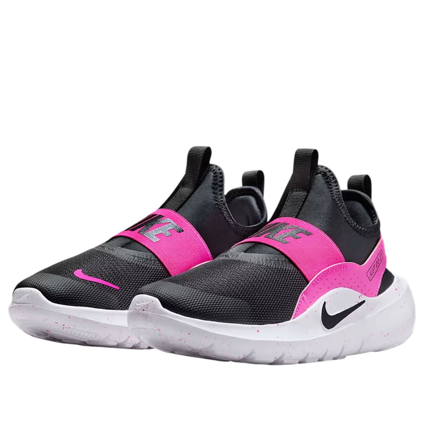 Кроссовки (GS) Nike Flex Runner 4 'Laser Fuchsia White Black' — фото 3