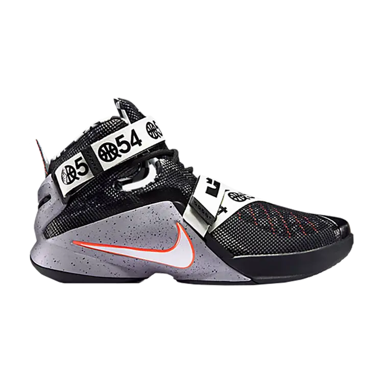 

Кроссовки Nike LeBron Soldier 9 LMTD 'Quai 54', черный