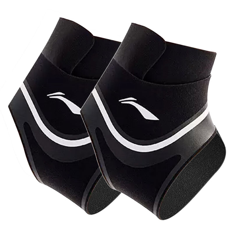 

Анклеты для футбола, баскетбола, бега и велоспорта унисекс из эластана и полиэстера LINING, Black*1 (Left And Right Feet)