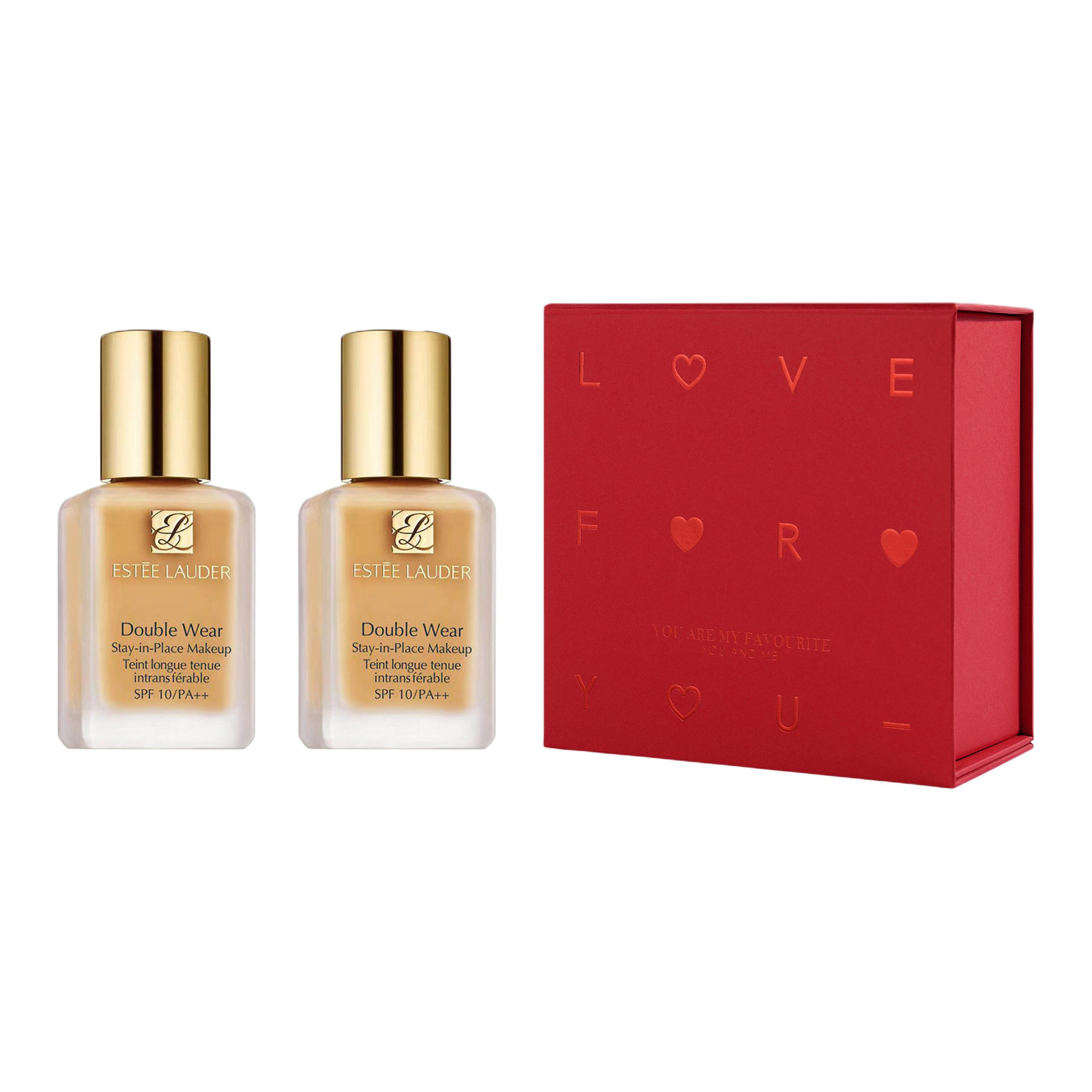 

Yashilandai долговечный консилер контроль жирности Heartfelt Box жидкий тональный крем долговечный без перехода прозрачный 30мл*2 ESTEE LAUDER