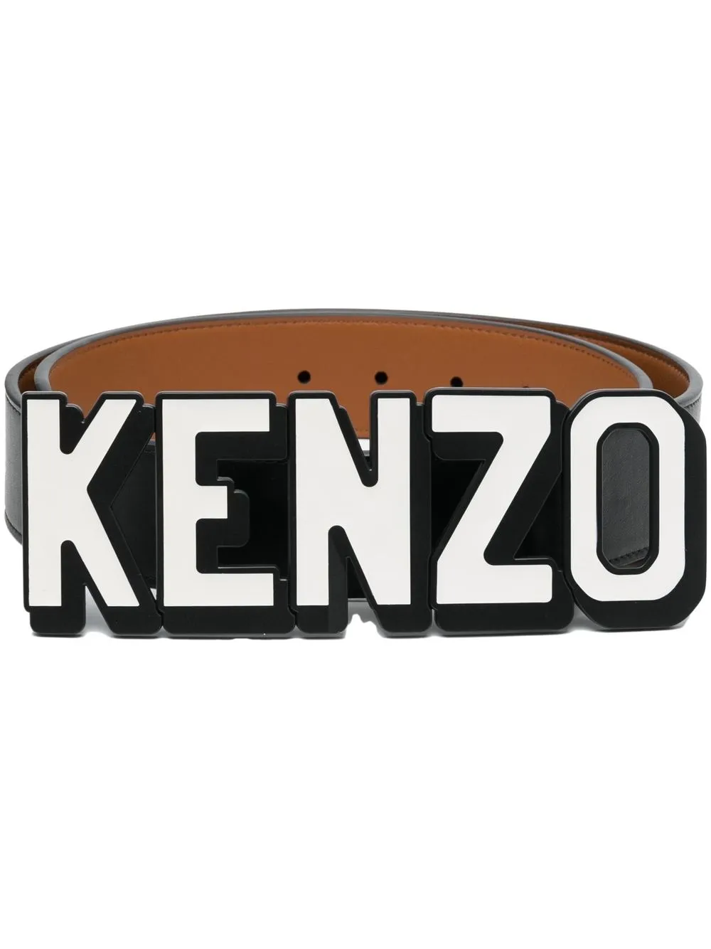 

Ремень с логотипом KENZO, черный