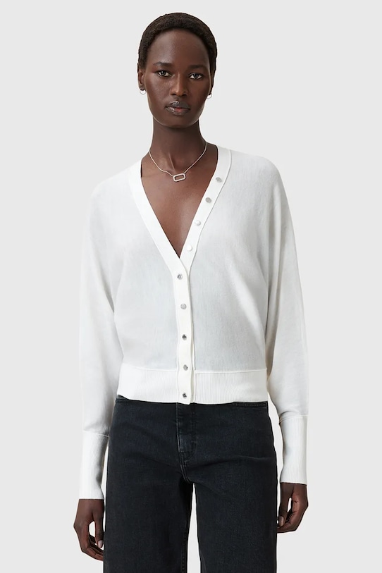 

Шерстяной кардиган HONOR Allsaints, белый