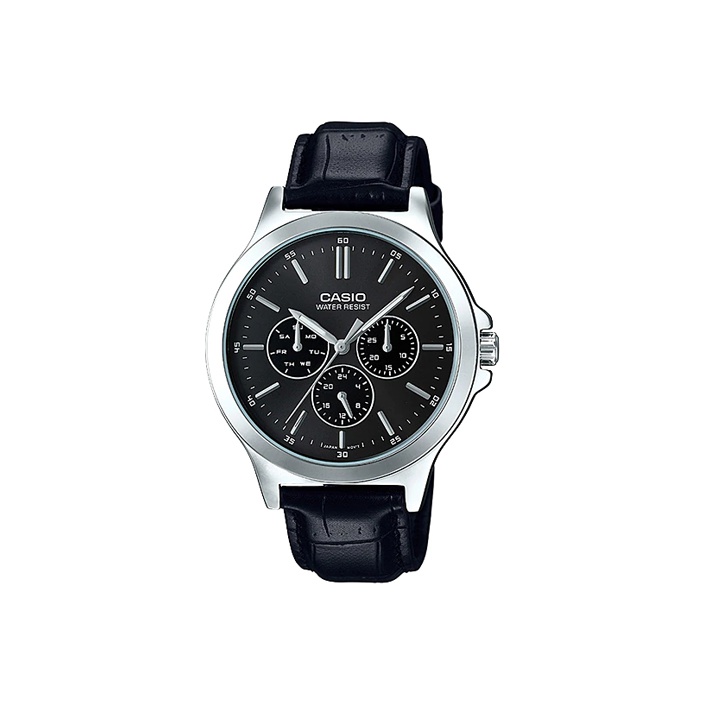 

CASIO Часы Men Standard Series Black Watch MTP-V300L-1A, Black Dial