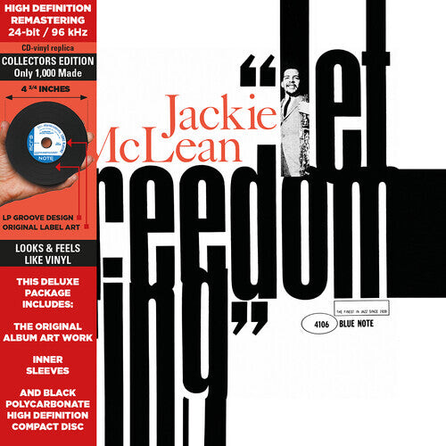 

CD диск McLean, Jackie: Let Freedom Ring