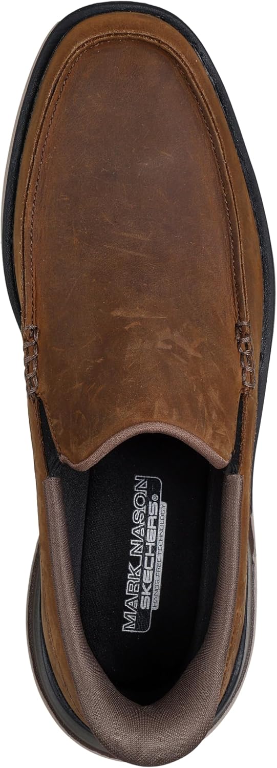 Мужские кроссовки Skechers Mark Nason Mako 2.0 - Huxli, Dsrt ( Desert ) — фото 4