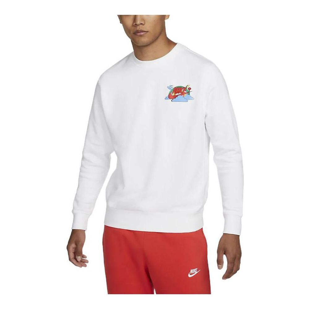 

Худи Nike Sportswear NSW Swoosh Spirit Fleece L/S Crew Tee DX6515-100