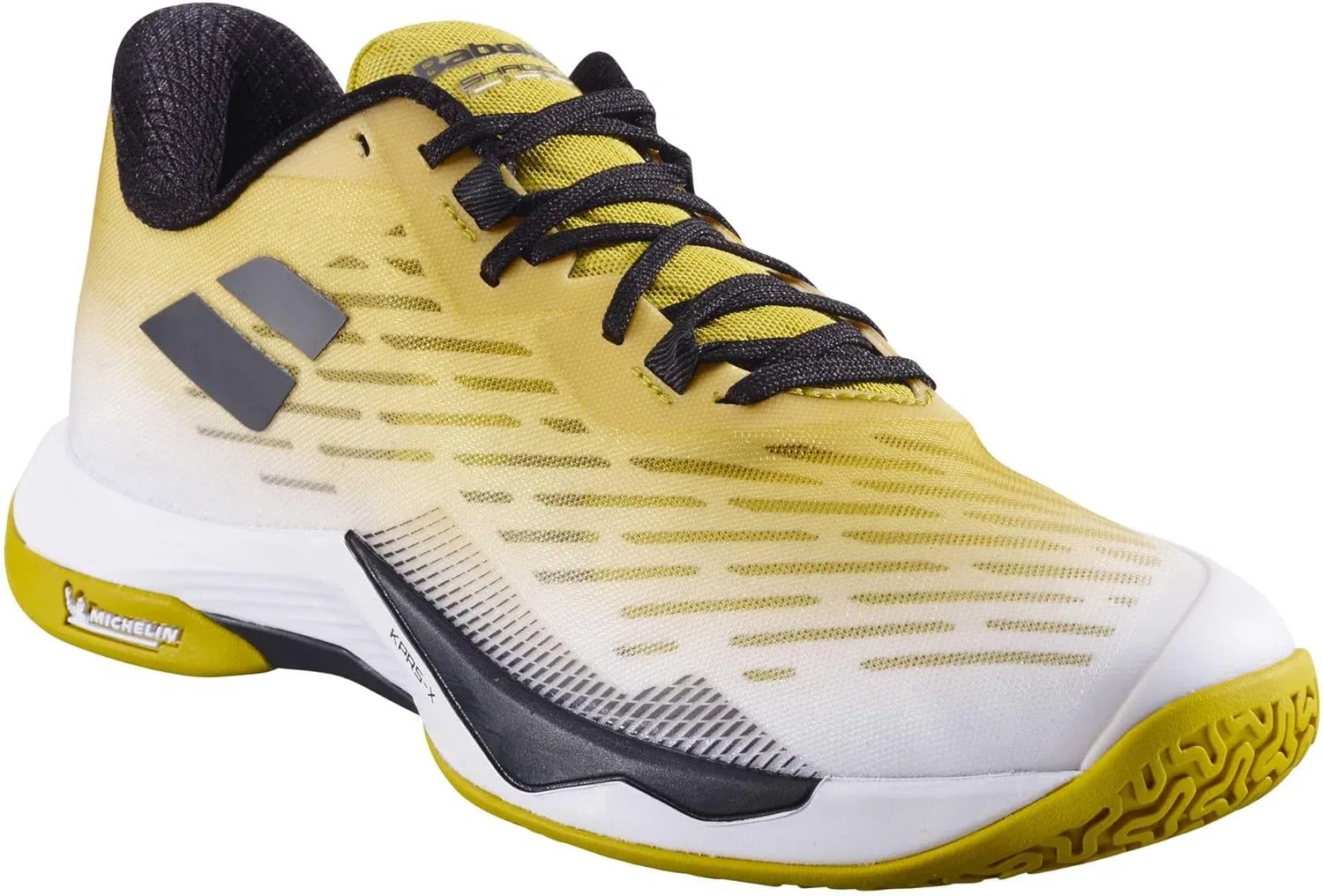 Кроссовки для бадминтона Babolat Shadow Tour 5, White X Gold