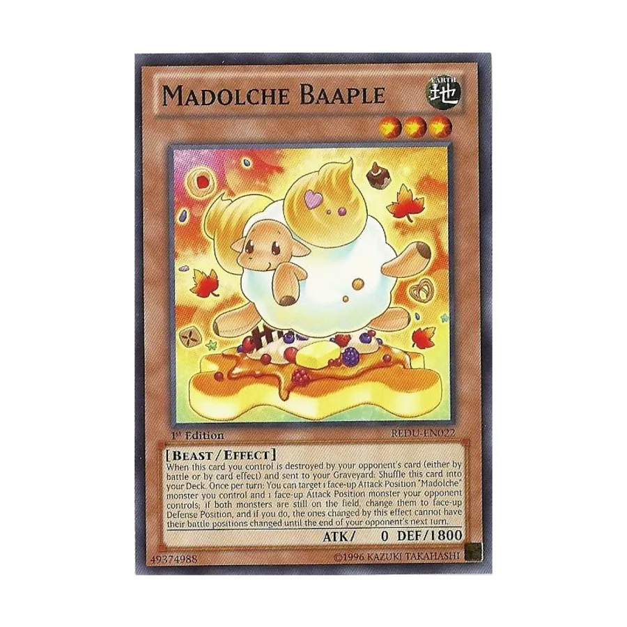 

CCG Мадольче Баапле (Общий), Yu-Gi-Oh - Return of the Duelist - Singles