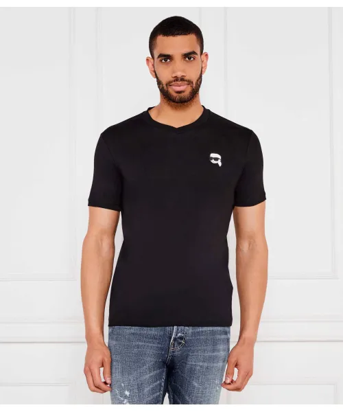 

Футболка Regular fit Karl Lagerfeld, черный