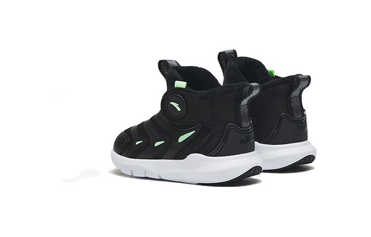 Кроссовки Anta kids Toddler Shoes TD High-top Black/white — фото 4