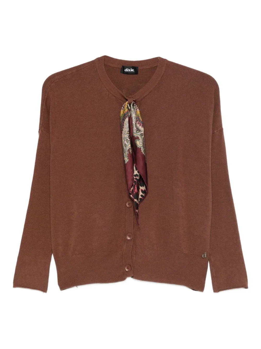 

Вязаное изделие с шарфом Dixie, коричневый