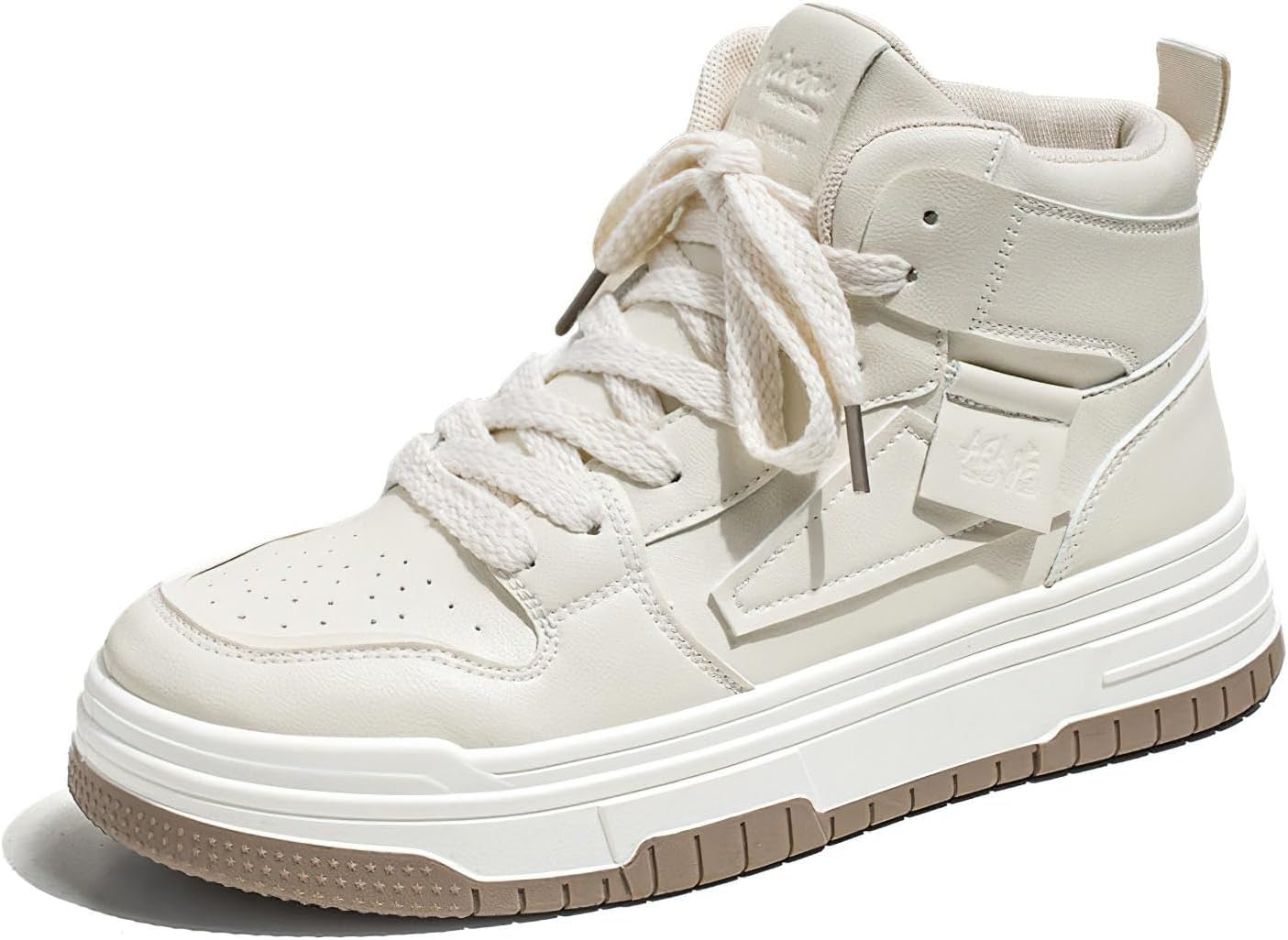 

Мужские модные уличные кроссовки Exusiai, повседневные, нескользящие, на шнуровке, массивные, для ходьбы, белые, удобные, дышащие, в стиле «папиных кроссовок»