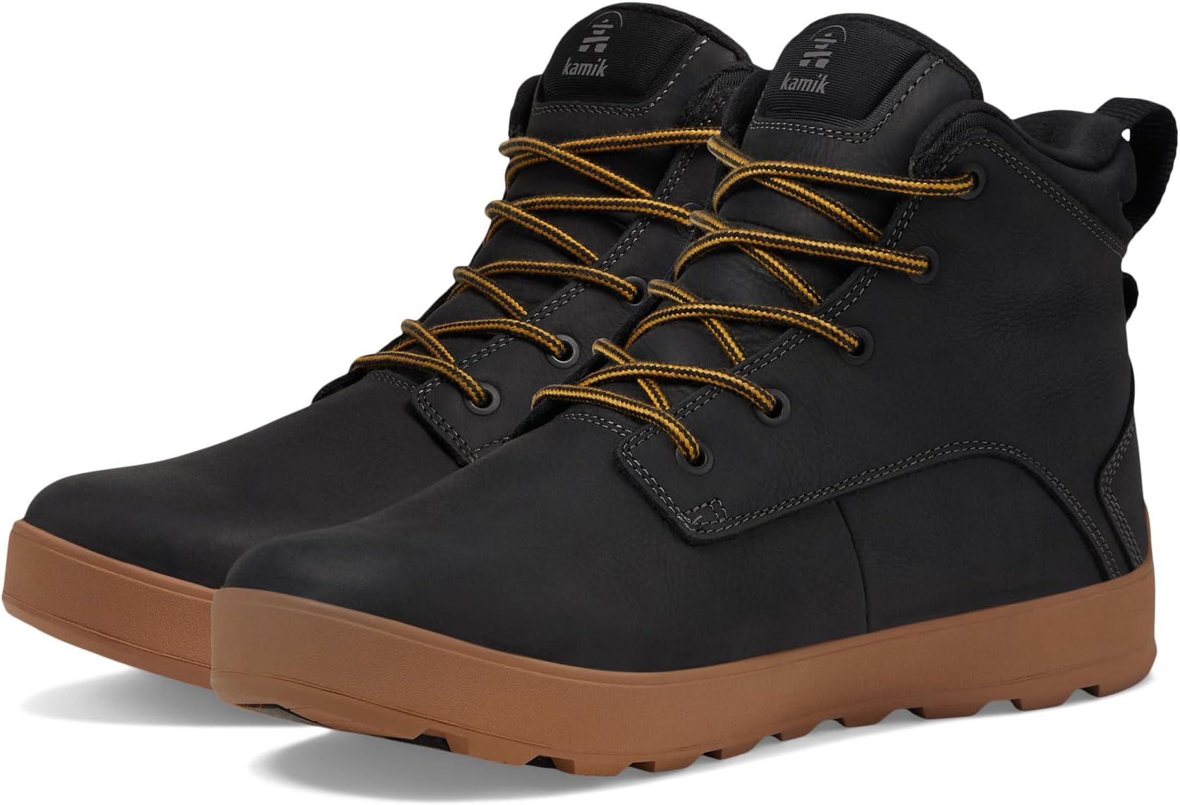

Ботинки Kamik Spencer Mid, цвет Black/Gum
