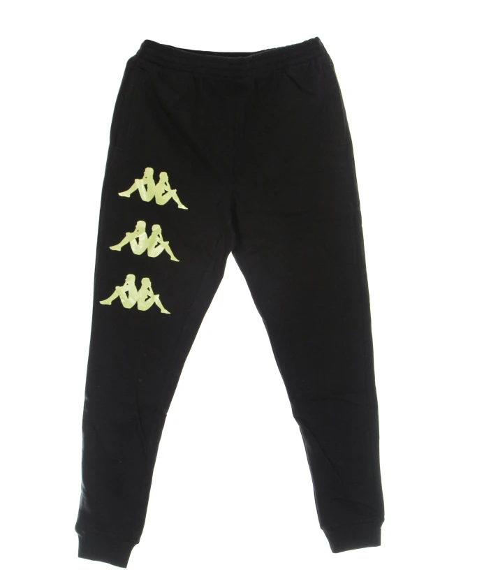 

Легкие спортивные штаны, черно-зеленые Kappa, черный