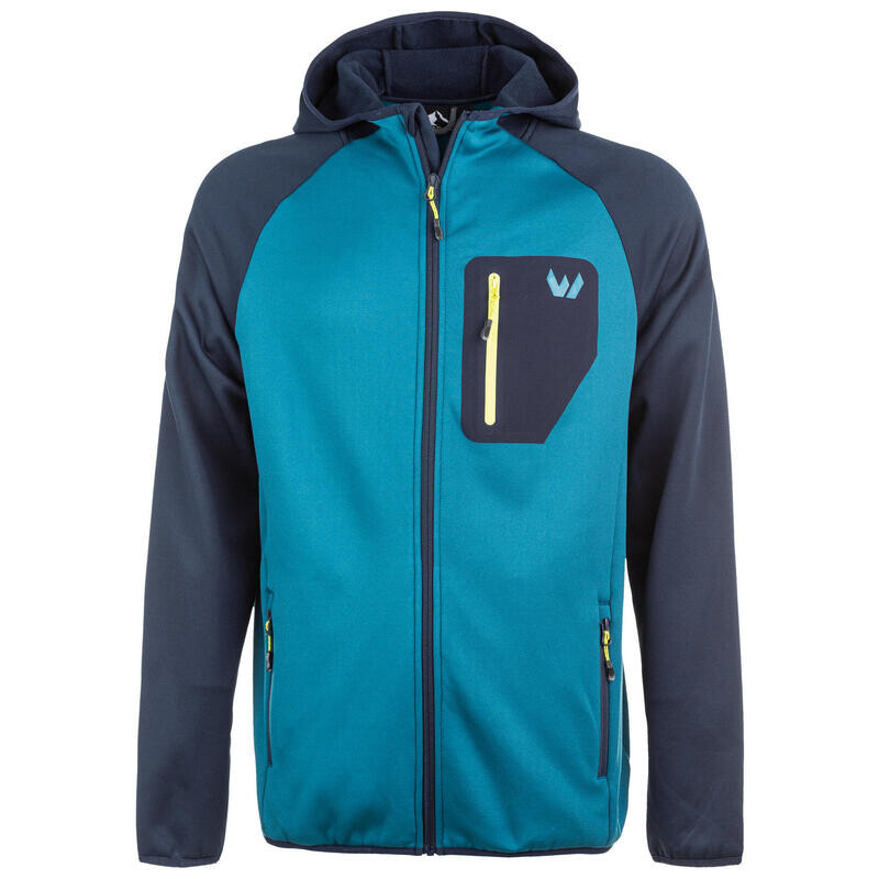 

Флисовая куртка WHISTLER SALEN M Power Stretch Fleece Jacket, цвет blau