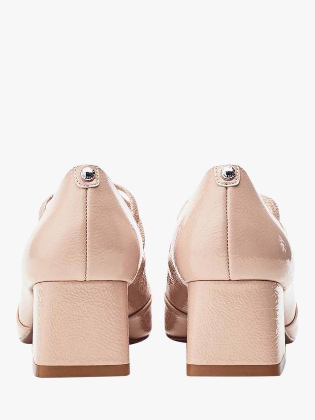 Туфли-лодочки из кожи garlande с перекрестным ремешком Moda in Pelle, цвет Cameo — фото 3