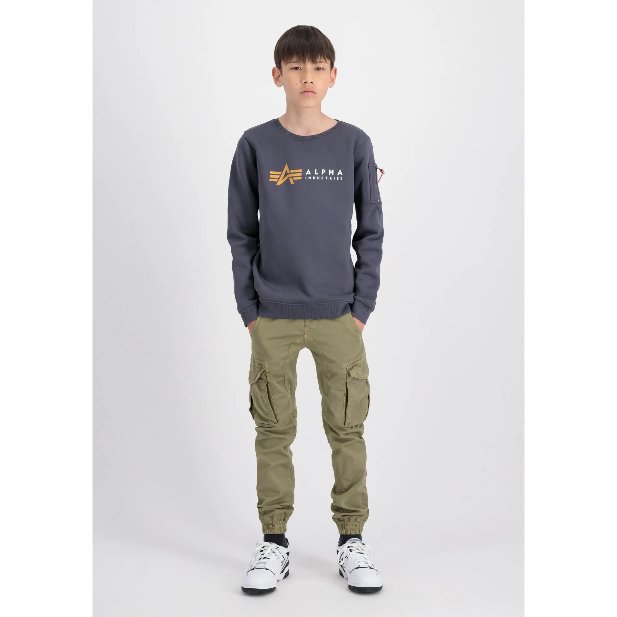 

Alpha Industries Свитер «Alpha Industries Kids - Толстовки», цвет greyblack