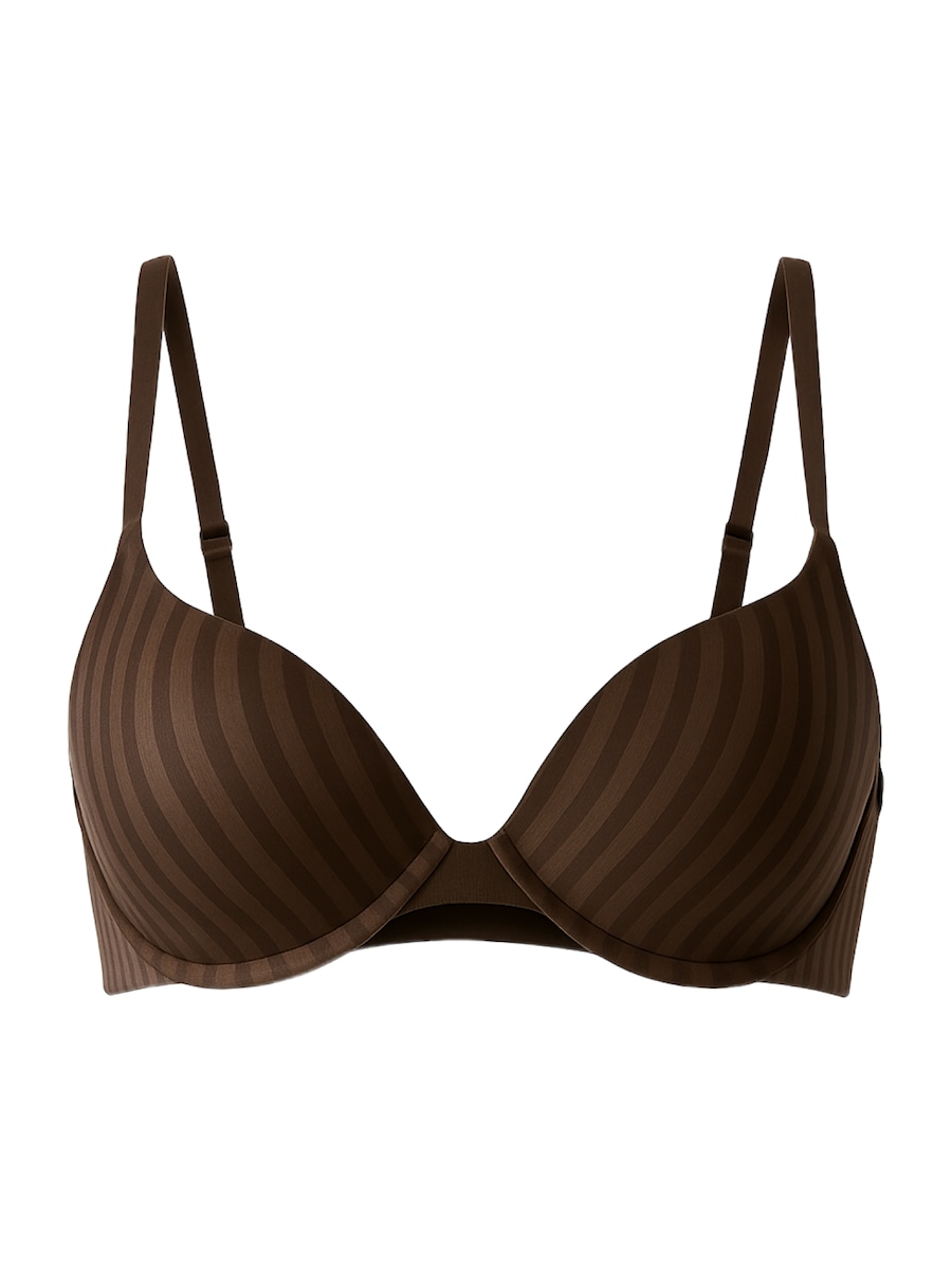 

Бюстгальтер пуш-ап C&City, коричневый/темно-коричневый