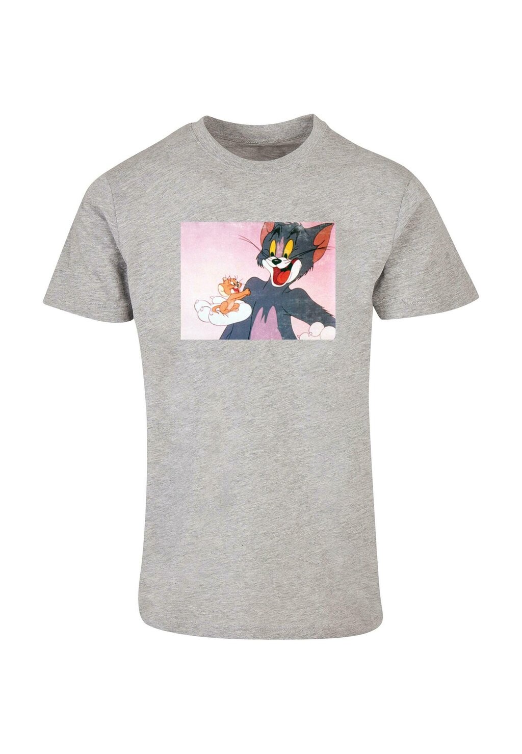

Футболка с принтом TOM AND JERRY -STILL ONE ABSOLUTE CULT, светло-серый