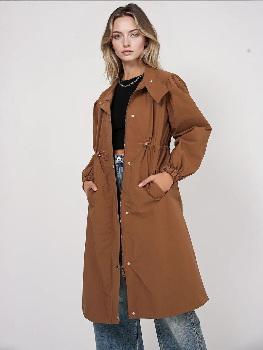 

Пальто межсезонное Bigdart, коричневый