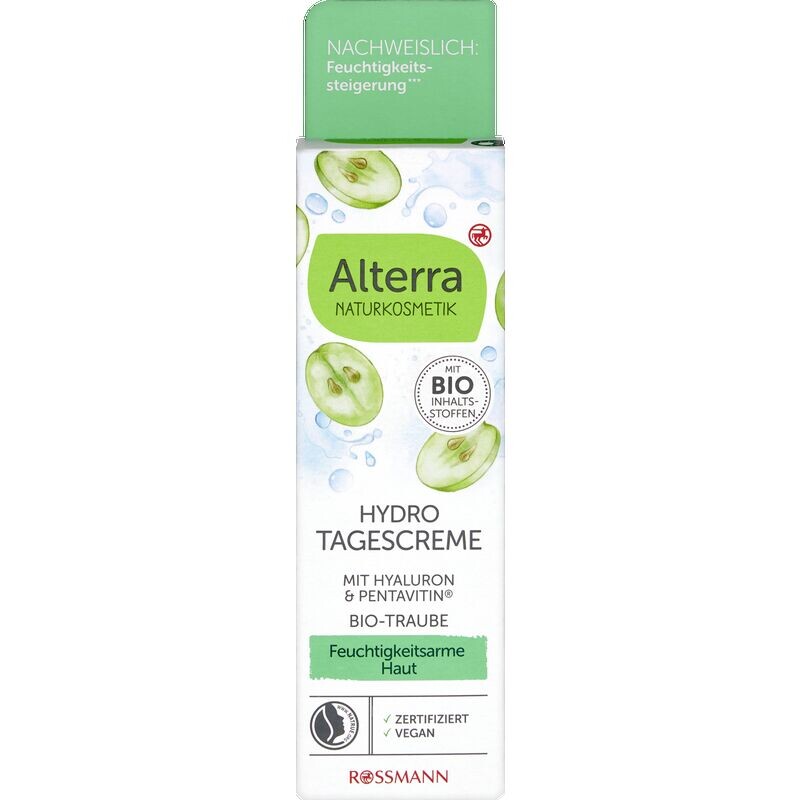

Гидро дневной крем органический виноград Alterra NATURKOSMETIK, 50 ml