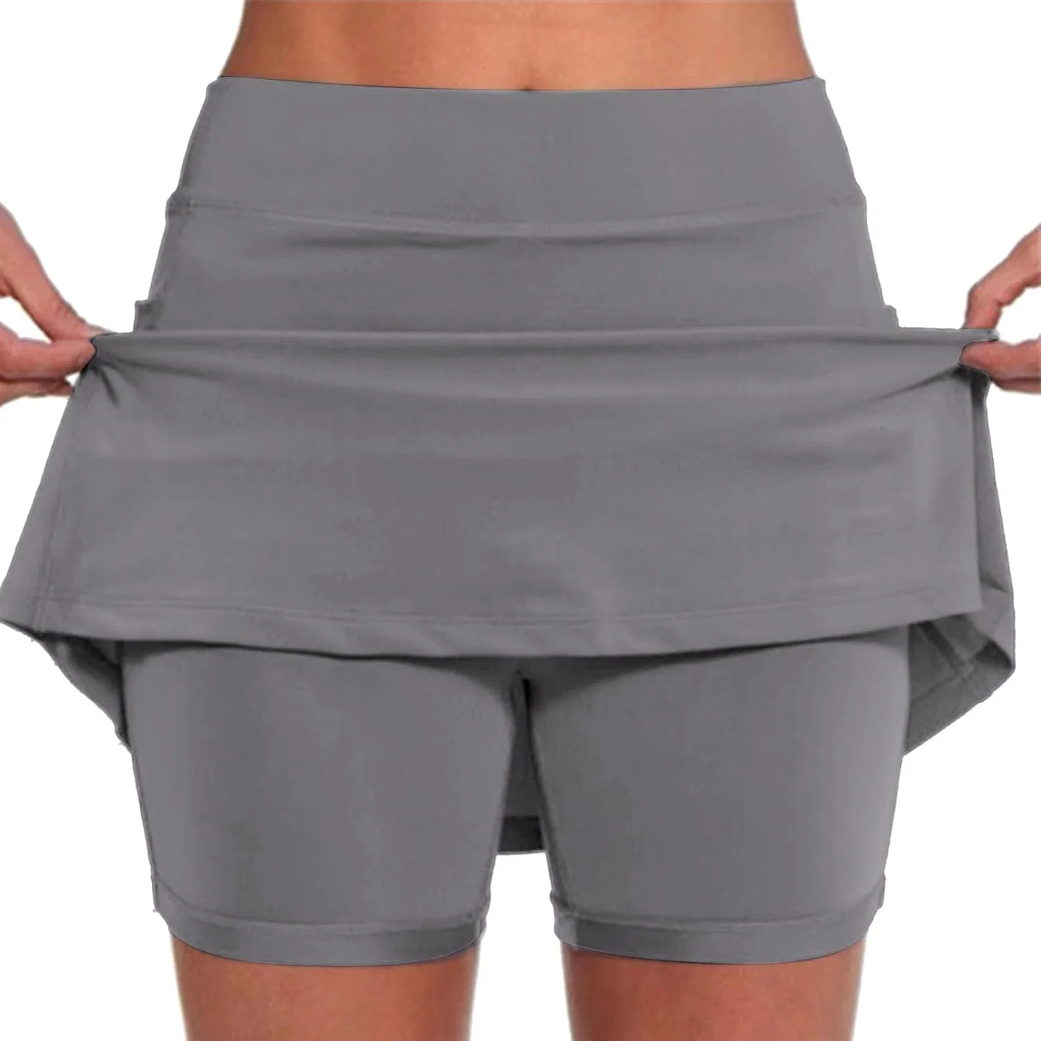 Юбка-шорты женская Athletic Skorts, 6-grey