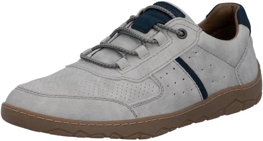 Мужские туфли Rieker 08351 на шнуровке, Gray