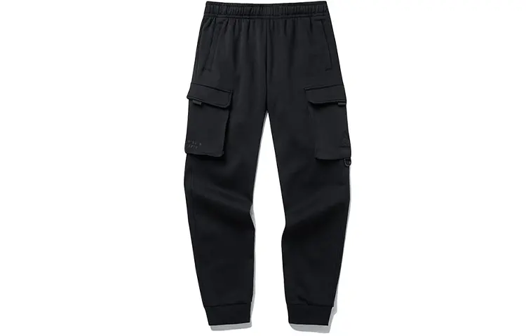 

Трикотажные спортивные штаны Outdoor Collection для мужчин, черные Anta, черный
