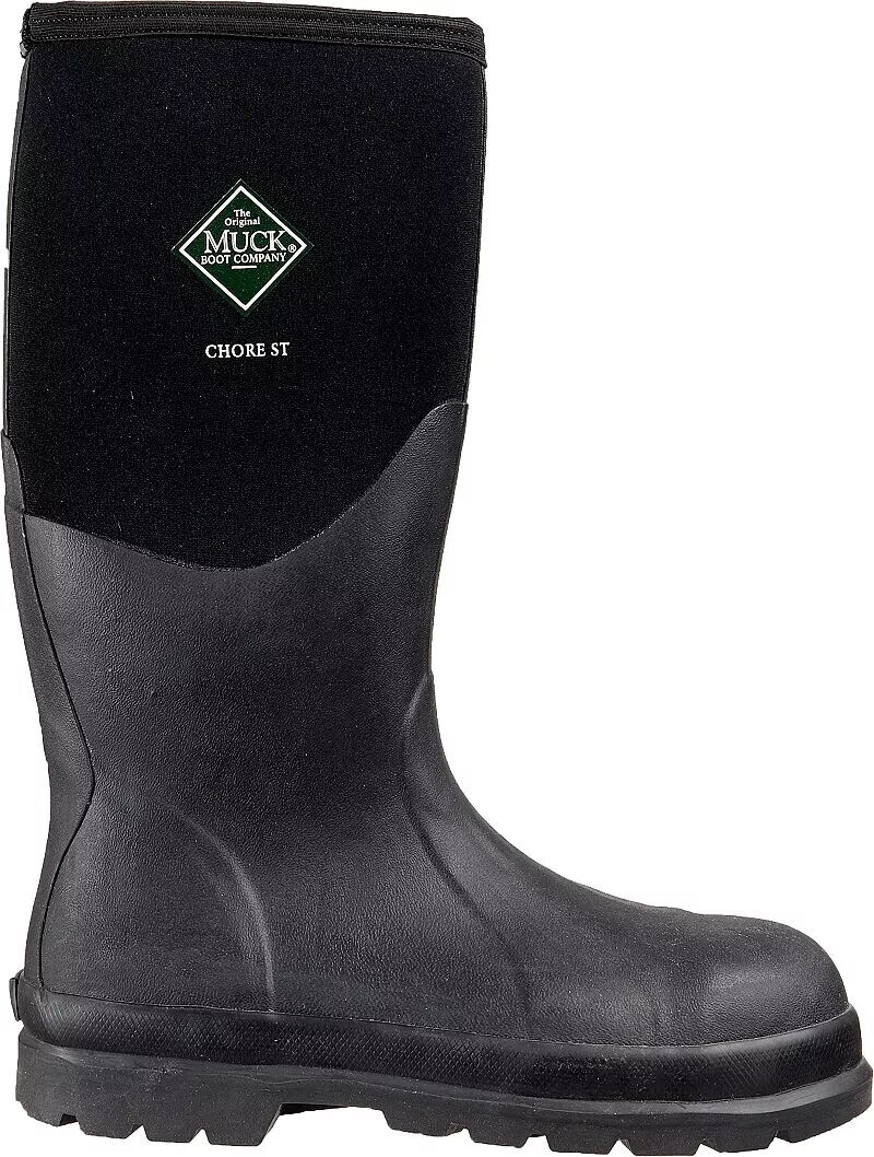 Мужские водонепроницаемые рабочие ботинки Muck Boots для работы по дому, черный
