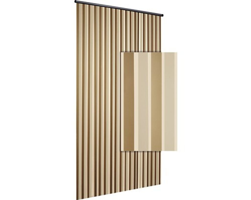 

Дверная штора Linten HQ 90x220 см пастель Degor, золото