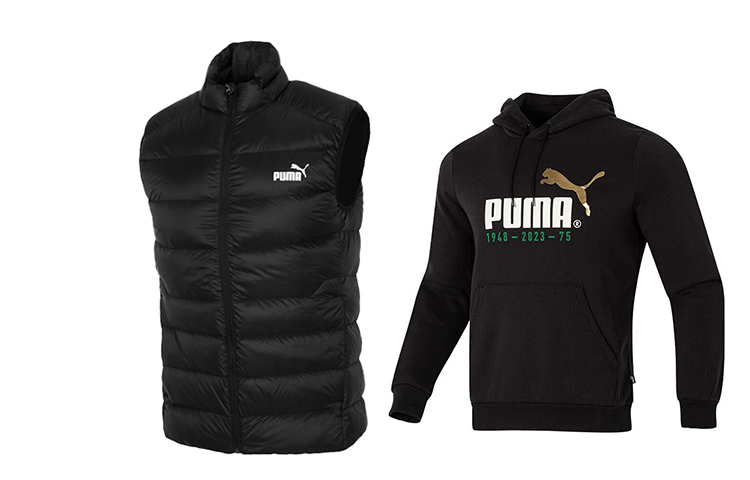 

Мужская повседневная спортивная одежда Puma, цвет Black and Black