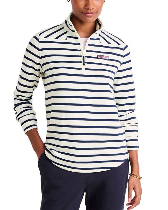 

Dreamcloth Shep Shirt Милли Полосатый Свитшот Vineyard Vines, белый