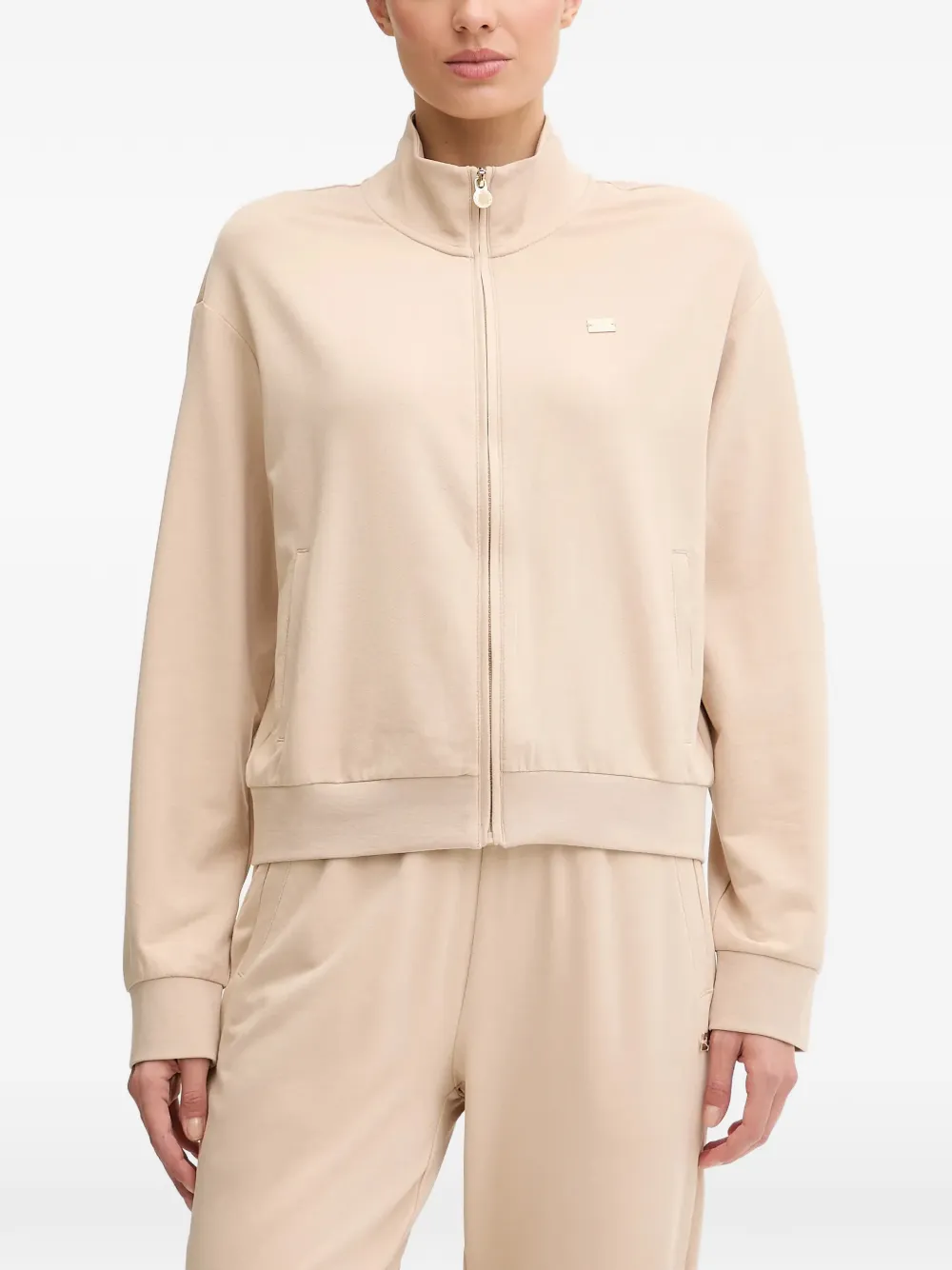 

Спортивный костюм на молнии Ea7 Emporio Armani, светло-коричневый