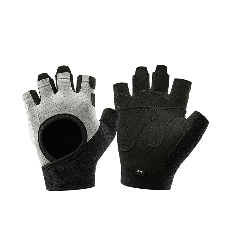 

Фитнес-перчатки LINING, черно-серые