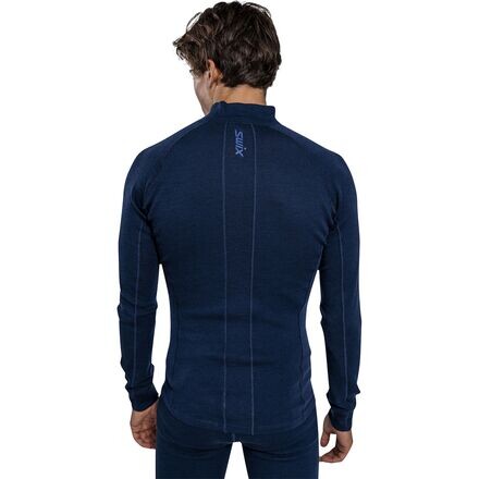 

Топ RaceX Merino с молнией 1/2 – мужской Swix, темно-синий