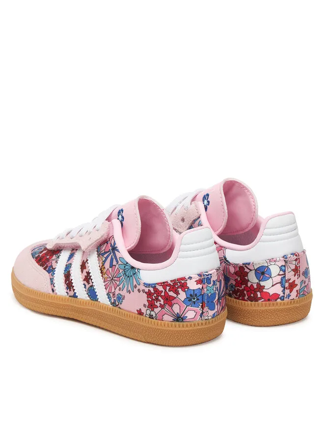Adidas Кроссовки Liberty London Samba OG Comfort Closure Elastic Lace JQ2007 розовые — фото 3