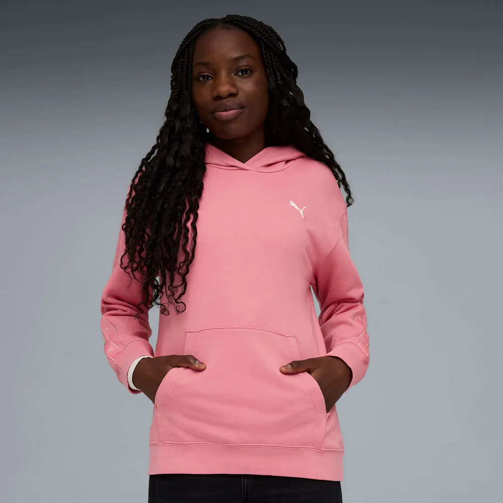 Худи Puma Ess Tape Relaxed Fit, розовый — фото 3