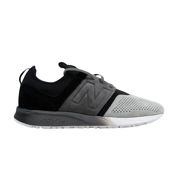 

Кроссовки New Balance 247 Suede 'Black Castlerock', черный